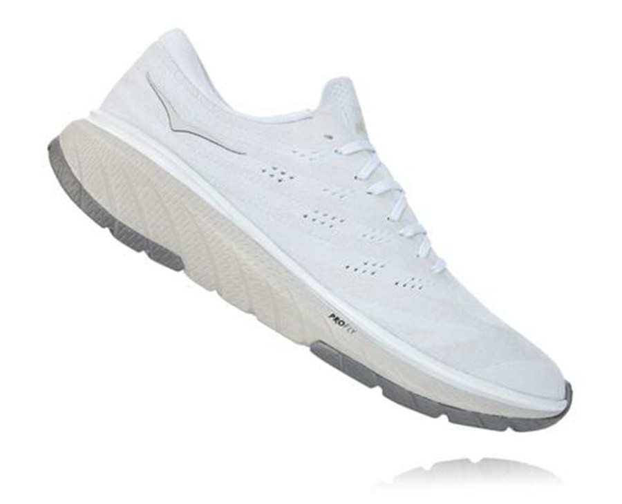 Hoka One One Cavu 3 Löparskor Herr - Vita - SVOBL-9256